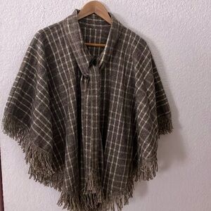 Wool Poncho for ladies - one size